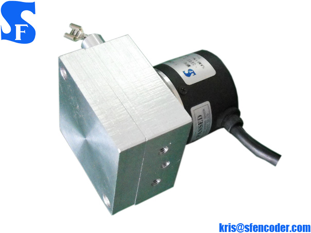 Draw wire encoders