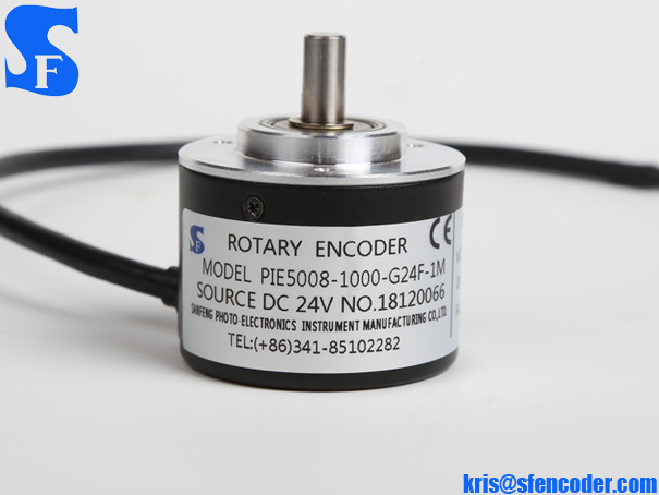 50mm rotary encoder PIE5008-1000-G24F-1M