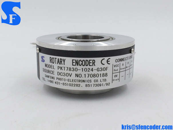 PKT7830-1024-G30F 78mm outer diameter 30mm hollow shaft encoder