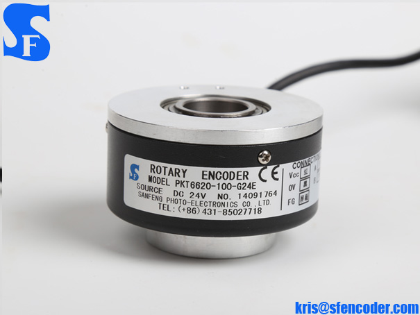 PKT6620-100-G24E 66MM external diameter 20mm hollow shaft rotary encoder